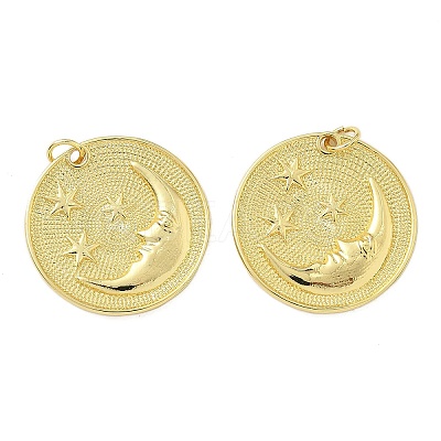 Brass Pendants KK-P325-44G-1