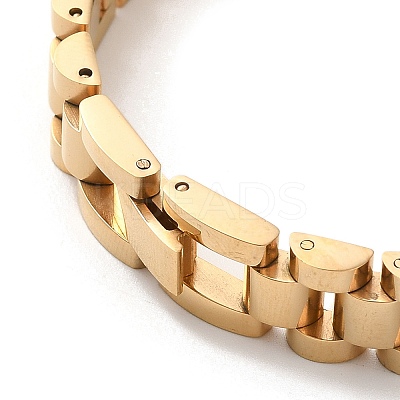304 Stainless Steel Bracelets BJEW-I129-I-G-1