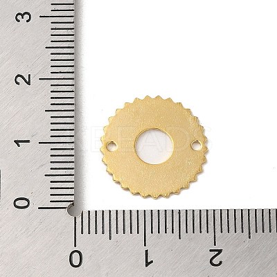 Brass Connector Charms KK-P259-10G-1