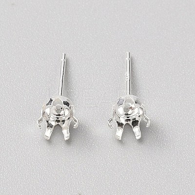 925 Sterling Silver Earrings Findings FIND-WH0152-680C-1
