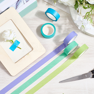 5 Rolls 5 Colors Masking Tape AJEW-CP0009-37-1