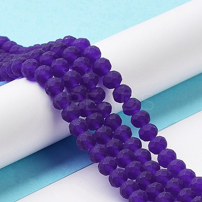 Transparent Glass Beads Strands EGLA-A034-T10mm-MD06-1