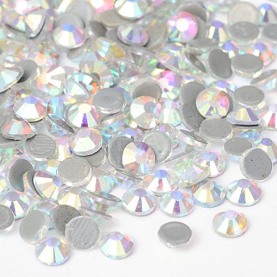 Glass Hotfix Rhinestone RGLA-A019-SS10-101-1