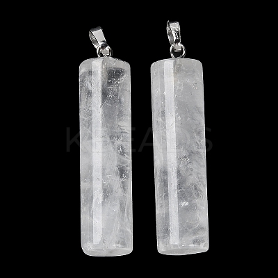 Natural Quartz Crystal Pendants G-E603-02P-05-1