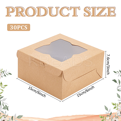 Cardboard Cupcake Gift Boxes CON-BC0007-42-1