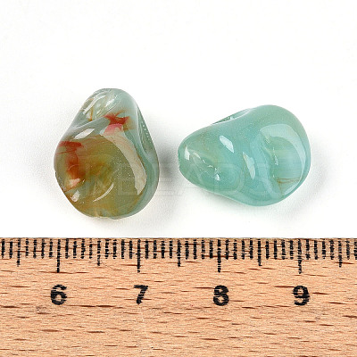 Transparent Acrylic Beads TACR-T028-44G-1