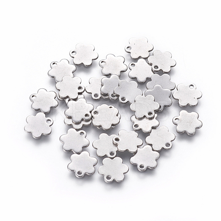 201 Stainless Steel Charms STAS-L234-082B-1