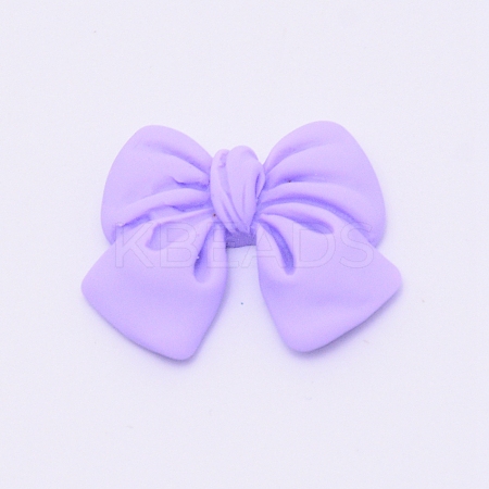 Resin Frosted Cabochons CRES-WH0003-01A-05-1