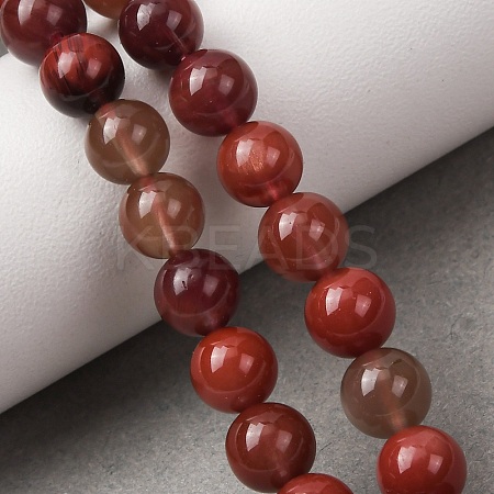 Natural Andesine Feldspar Beads Strands GG-CBA0251-A02-7mm-1