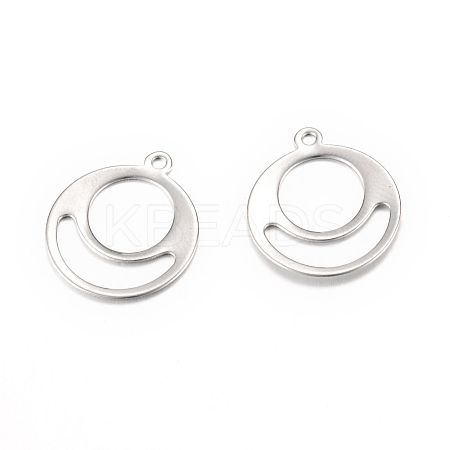 Tarnish Resistant 201 Stainless Steel Charms STAS-S054-33-1