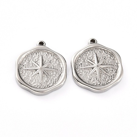 Non-Tarnish 304 Stainless Steel Pendants X-STAS-G242-19P-1