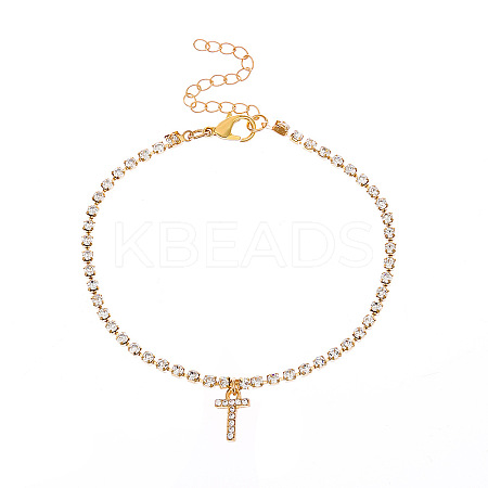 Fashionable and Creative Rhinestone Anklet Bracelets DA6716-20-1