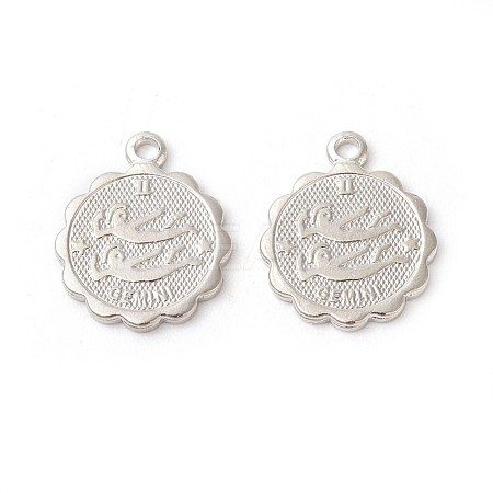 Brass Charms KK-F772-19P-06-1