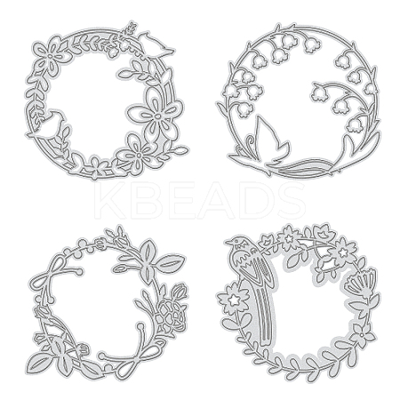 Garland Carbon Steel Cutting Dies Stencils DIY-DM0001-012MP-1