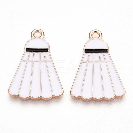 Alloy Enamel Pendants ENAM-T022-15-1