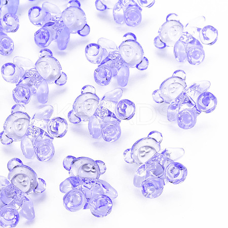Transparent Acrylic Beads MACR-S373-71-B06-1