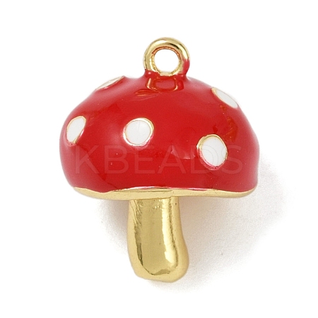 Brass Enamel Pendants KK-R224-15C03-G-1