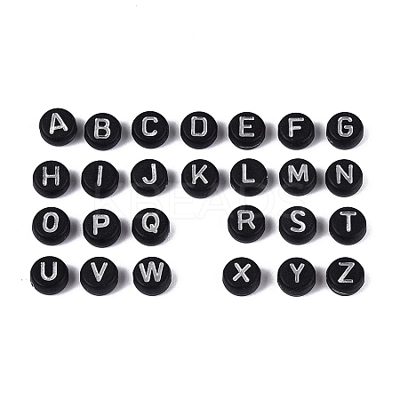 Opaque Acrylic Beads SACR-Q001-04A-M-1
