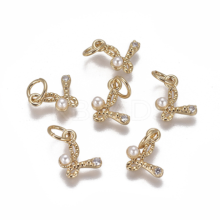 Brass Charms KK-L179-08L-G-1