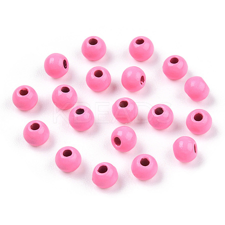 Spray Painted Alloy Beads PALLOY-TAC0044-50B-1