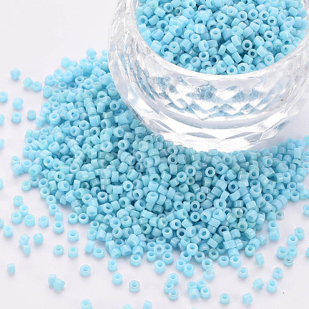 Glass Cylinder Beads SEED-S047-K-004-1
