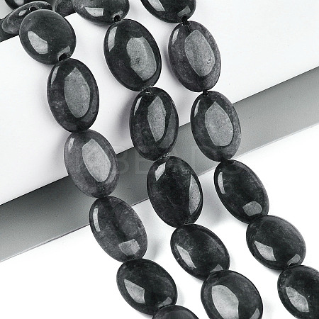 Dyed Natural White Jade Beads Strands G-N370-01A-01-1