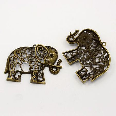 Tibetan Style Alloy Big Pendants LS-X-TIBEP-29-AB-LF-1