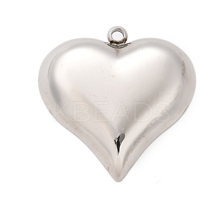 304 Stainless Steel Pendants STAS-Q349-02D-P-1