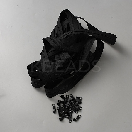 10M Nylon Closed-end Zipper DIY-TAC0020-91A-02-1
