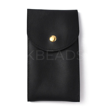 Rectangle Imitation Leather Single Watch Storage Bag ABAG-WH0044-45H-1
