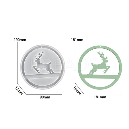City Signs Decorated with Wind Chimes Silicone Mold SIMO-S001-01E-1