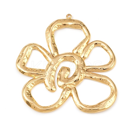 304 Stainless Steel Big Pendants STAS-B115-02G-1