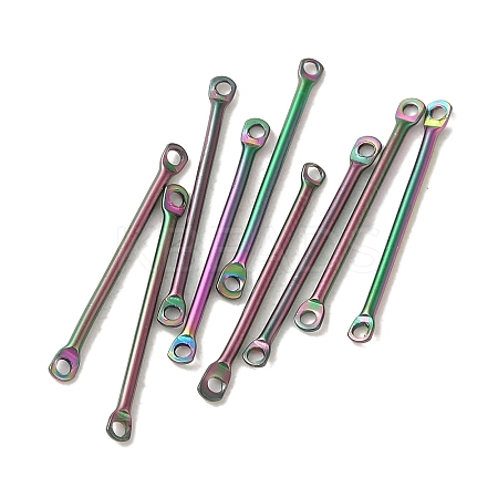 Ion Plating(IP) 304 Stainless Steel Connector Charms STAS-Q323-04E-MC-1