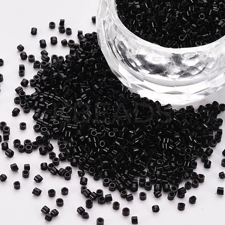 Glass Cylinder Beads SEED-S047-K-001-1