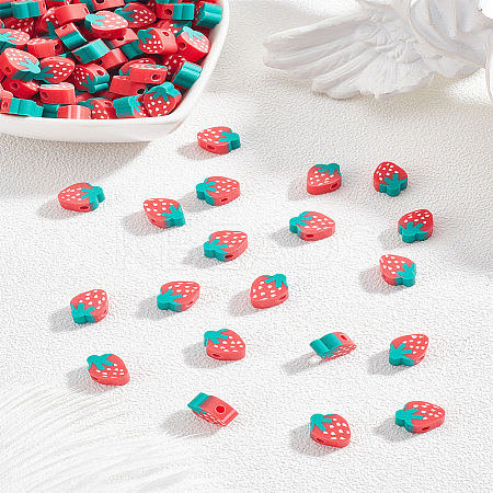About 150Pcs Handmade Polymer Clay Cabochons CLAY-LP0001-01-1