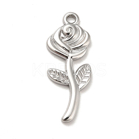 Non-Tarnish 304 Stainless Steel Pendants STAS-P312-05P-1