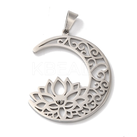 Non-Tarnish 304 Stainless Steel Pendants STAS-U010-25P-1
