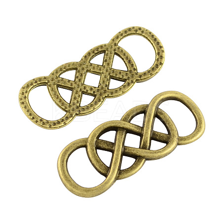 Tibetan Style Alloy Links connectors LS-TIBE-S228-AB-FF-1