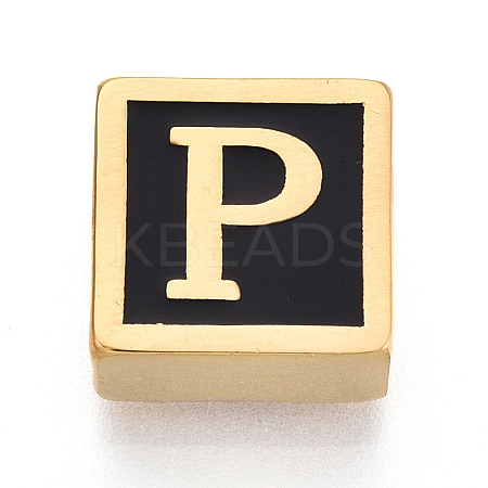 304 Stainless Steel Black Enamel Square Spacer Bars STAS-T073-58P-G-1
