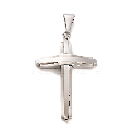 Non-Tarnish 304 Stainless Steel Pendants STAS-Z080-07P-1