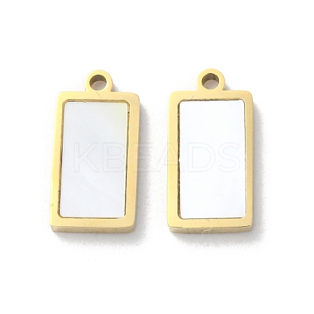 Ion Plating(IP) 304 Stainless Steel Charms STAS-Z099-02G-03-1