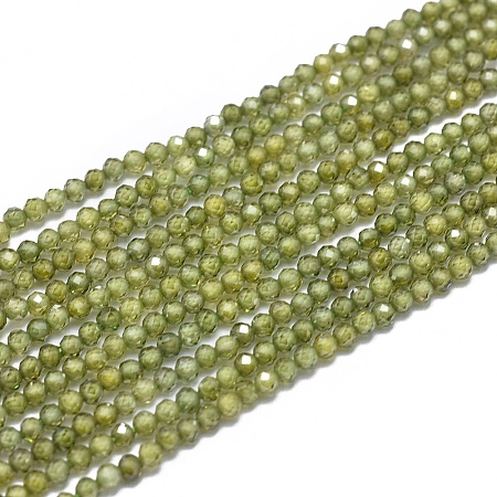 Cubic Zirconia Beads Strands X-G-G792-47-04A-1