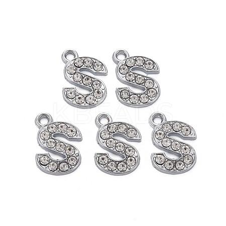 Alloy Pendants ALRI-N039-001S-RS-1