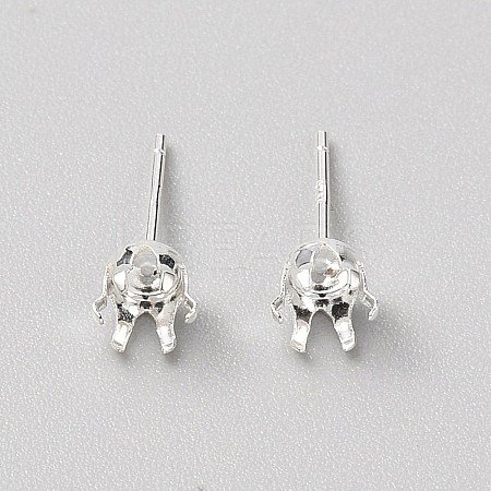 925 Sterling Silver Earrings Findings FIND-WH0152-680C-1