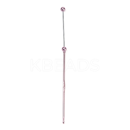 DIY Alloy Beadable Crochet Hooks AJEW-A064-02D-1