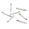 Tarnish Resistant 201 Stainless Steel Links Connectors X-STAS-B011-02A-P-2
