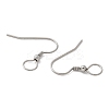 201 Stainless Steel Ear Hooks STAS-C117-03A-P-2