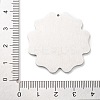 Anti-Tarnish 304 Stainless Steel Pendants STAS-U030-08P-3