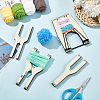 1 Set Wooden Knitting Fork for Hand Loom and Crafts DIY-BC0013-67-5