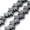 Synthetic Non-Magnetic Hematite Beads Strands G-H303-B22-1